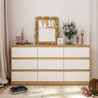 Latitude Run® Nine Drawers Dresser For Your Bedroom