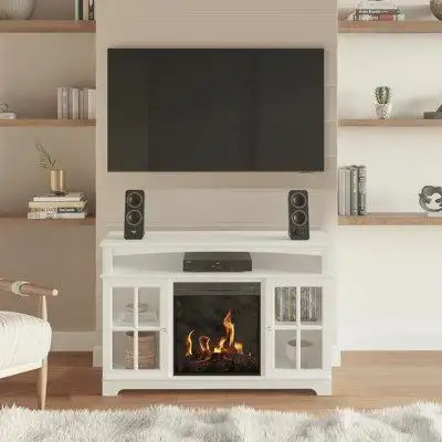 Ajoutez une étincelle de style à n'importe quelle pièce de votre maison avec le meuble télé avec foy...