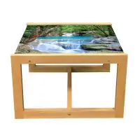 East Urban Home Table basse East Urban Home Waterfall, Image de Waterfall By The Rocks In Forest Secret Paradise
