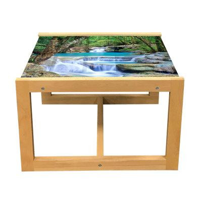 East Urban Home Table basse East Urban Home Waterfall, Image de Waterfall By The Rocks In Forest Secret Paradise in Coffee Tables in Québec