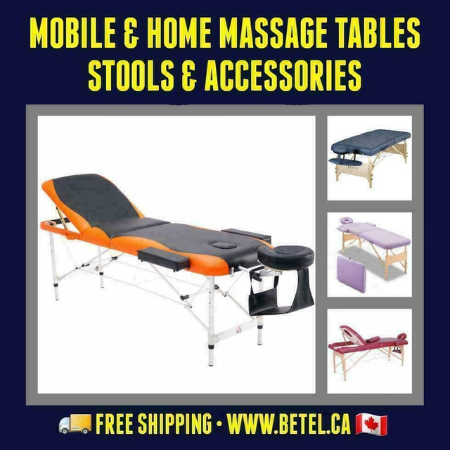 Portable Mobile Massage Table Spa Reiki Tattoo Beds in Health & Special Needs - Image 3