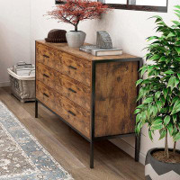 Millwood Pines 6-Drawer Double Dresser