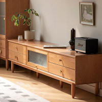 Recon Furniture 59.06"Solid Wood TV Stand