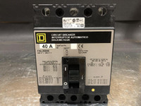 SQUARE D  40 Amp 3 Pole Circuit Breaker FAL36040