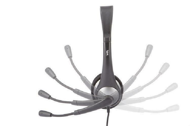 Cyber Acoustics Stereo Headset with Dual Plug - Microphone - High Definition Audio Ready - AC-201 in Headphones - Image 4