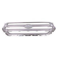 Ford Escape Grille Painted Silver With Chrome Surround For Models Without Sport - FO1200593