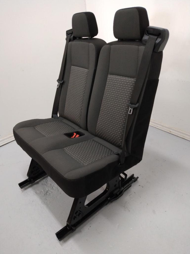 Ford Transit Passenger Van 2022 Removable 31 in. Double Center Mount Bench Jump Seat Cargo Camper Work VANLIFE Truck in Other Parts & Accessories - Image 2