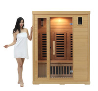 ZERO EMF infrared sauna on sale,  www.blackstonesaunas.com   cell: 780 265 6399