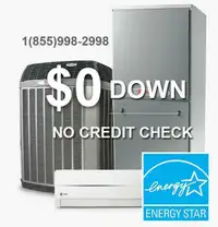 High Efficiency AIR CONDITIONER -  FURNACE - Rent to Own - $0 down