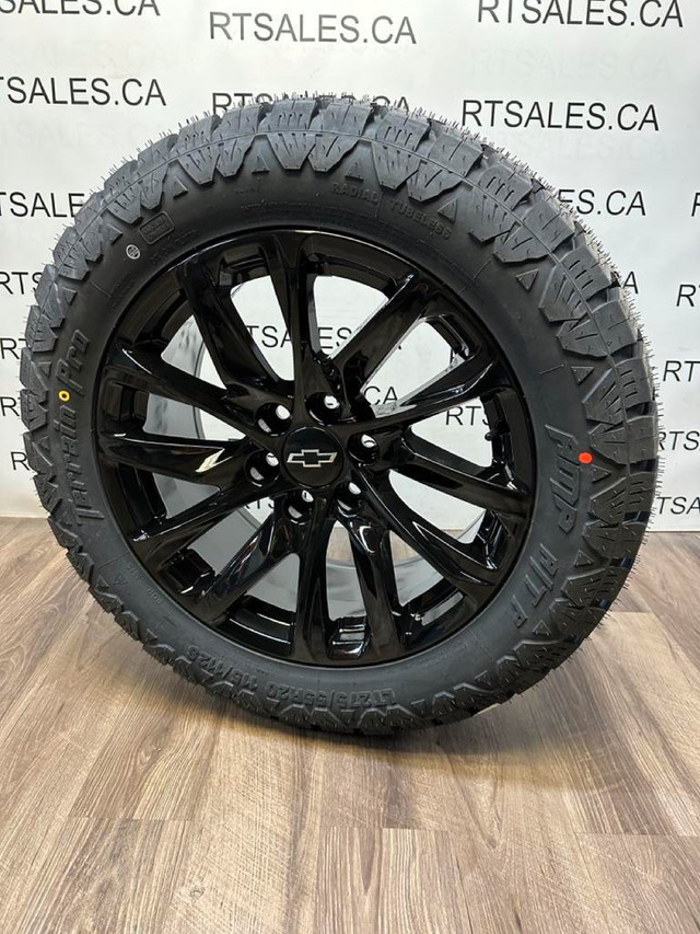275/55/20 All season tires on rims Chevy GMC 1500. -  CANADA WIDE SHIPPING in Tires & Rims