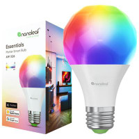 Nanoleaf Essentials Matter A19 60W Smart LED Light Bulb - White & Colour