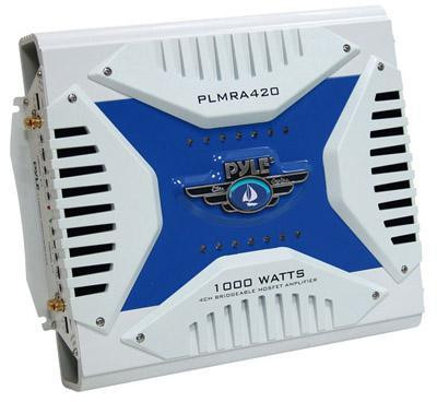 4 CHANNEL 1000 PEAK WATT MOSFET MARINE AMPLIFIERS FOR MARINE USE -- Only $159.95! in Boat Parts, Trailers & Accessories