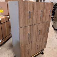 Global Metal Locker with Laminate Front – Bank of 9 – 36W in Desks in Barrie - Image 3