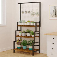 17 Stories Piderit Rectangular Multi-Tiered Plant Stand