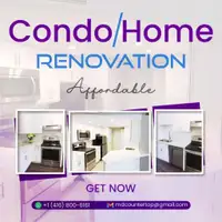 Renovate your home or condo with quality and affordability