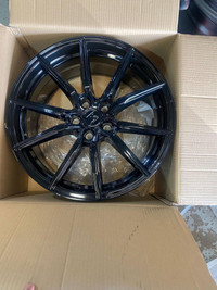 SET OF FOUR BRAND NEW 19 INCH STREET 1 STAGGERED WHEELS !!! 5X114.3