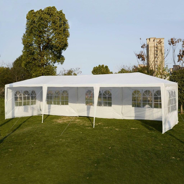 NEW 10X30 FT PARTY TENT & 7 WINDOW SIDE PANELS 1030PT in Other Business & Industrial in Edmonton Area - Image 3
