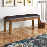 Andover Mills Rebecca Faux Leather Bench