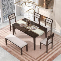 Red Barrel Studio Classic And Traditional Style 6 Pieces Dining Set