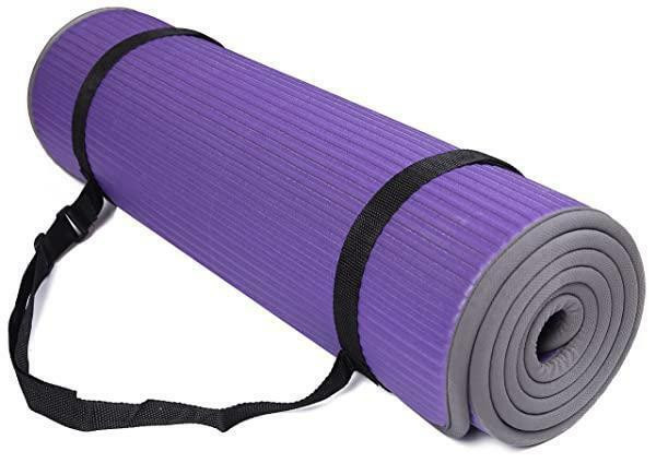 NEW WANDER EXTRA THICK HIGH DENSITY YOGA MAT 722YM in Exercise Equipment in Alberta - Image 4