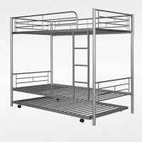 Isabelle & Max™ Aikin Twin over Twin Standard Bunk Bed with Trundle by Isabelle & Max