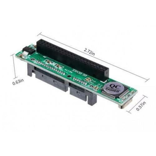 IDE 44pin to SATA 22pin Adapter for 2.5-inch 44-pin IDE Interface Hard Disk Drive - Convert 2.5-inch 44-pin IDE hard dis in System Components