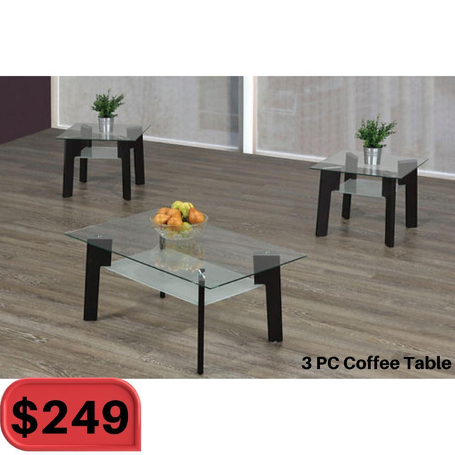 Coffee Table Set Sale !! Free Shiping !! in Coffee Tables in City of Toronto - Image 2