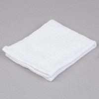 12 x 12 100% Open End Cotton Hotel Wash Cloth 1 lb. - 12/Pack*RESTAURANT EQUIPMENT PARTS SMALLWARES HOODS AND MORE*