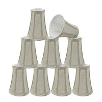 Ophelia & Co. 5" H Bell Lamp Shade ( Clip On ) in Gray