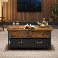 17 Stories Lift Top Coffee Table With Storage