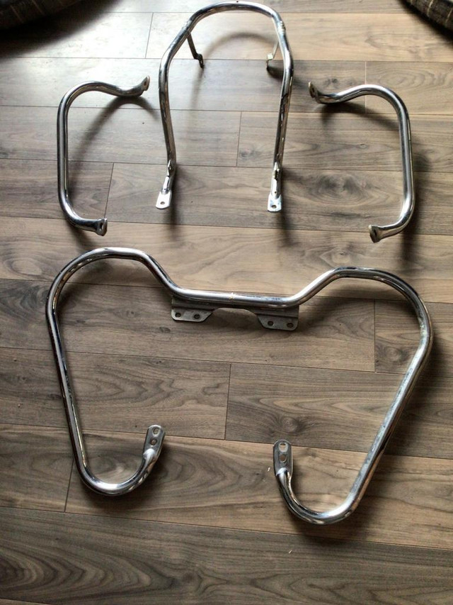 1969-1978 Honda Police CB750 CB750P CP750 Engine Frame Guards in Motorcycle Parts & Accessories - Image 2