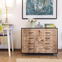 Millwood Pines Rectangle Accent Chest