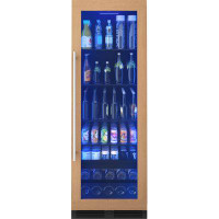 Zephyr Zephyr 69.25 in. 14-Bottle and 266-Can Single Zone Full Size Panel Ready Beverage Cooler