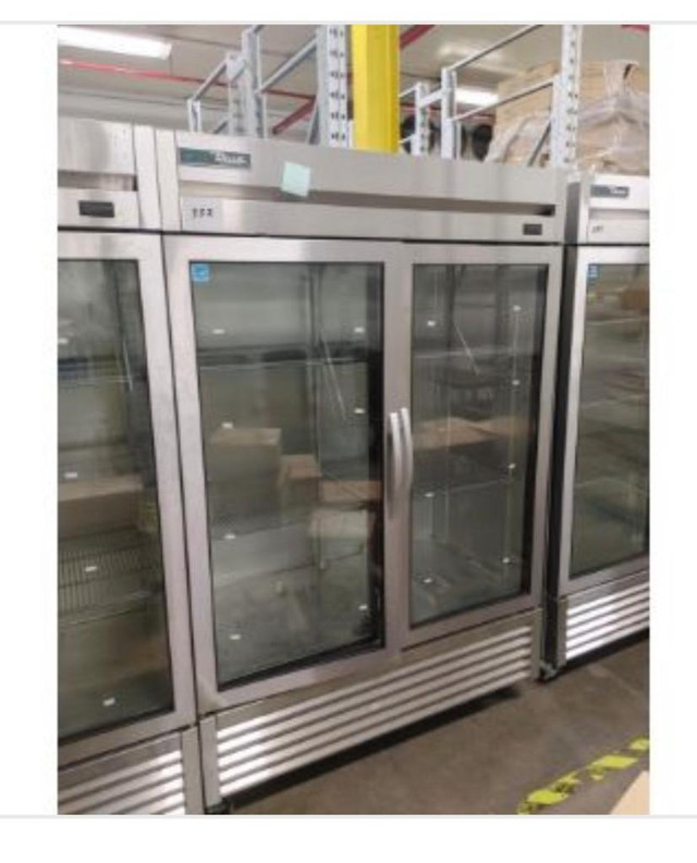 2021 models T-49G-HC-FGD01 true stainless double door glass fridge  coolers only $3895 ! %65off!! 50 available! Can ship in Industrial Kitchen Supplies - Image 3