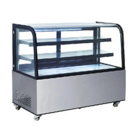 New Air NDC-017-CG Glass Display Case - RENT TO OWN $57 per week