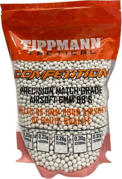 Tippmann 5000 0.20 Gram 6 Mm Airsoft Bbs Perfectly Spherical And Seamless! Designed to work with all...