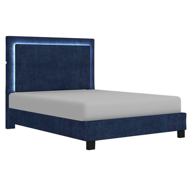 Spring Sale!!  Contemporary Bed with LED Light in Beds & Mattresses in Edmonton Area - Image 3