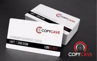 Cheap Business Cards | Business Card Printing on heavy 14pt Stock, only $28.69 for 500! | Flat-rate design available