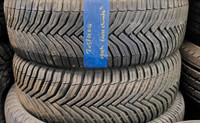 USED PAIR OF MICHELIN CROSS CLIMATE 205/55R16 75% TREAD
