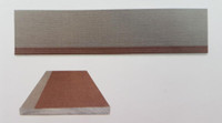 Composite Deck - Stair Treads, 11.5x48x1 inch - Grey and Brown with Contrasting Bullnose Edging ( both in stock )