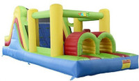 NEW RENTAL GRADE FULL PVC OBSTACLE COURSE BOUNCY CASTLE B6096