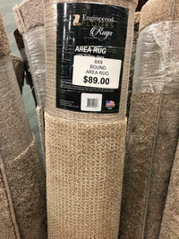 ***Instant CURBSIDE PICKUP*** Bound Area Rugs   Many sizes starting at only $59 !!!