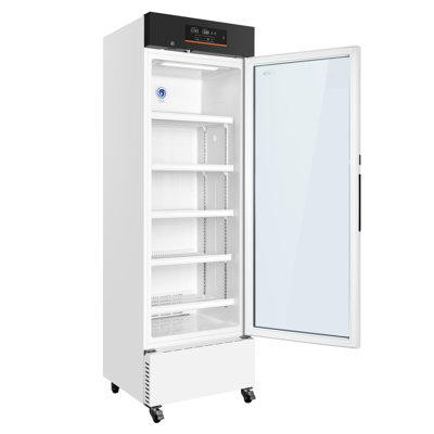 KoolMore Commercial 11 cu. ft. Medical Pharmacy Refrigerator with Backup Battery in White, (KM-PHR-11C) in Refrigerators