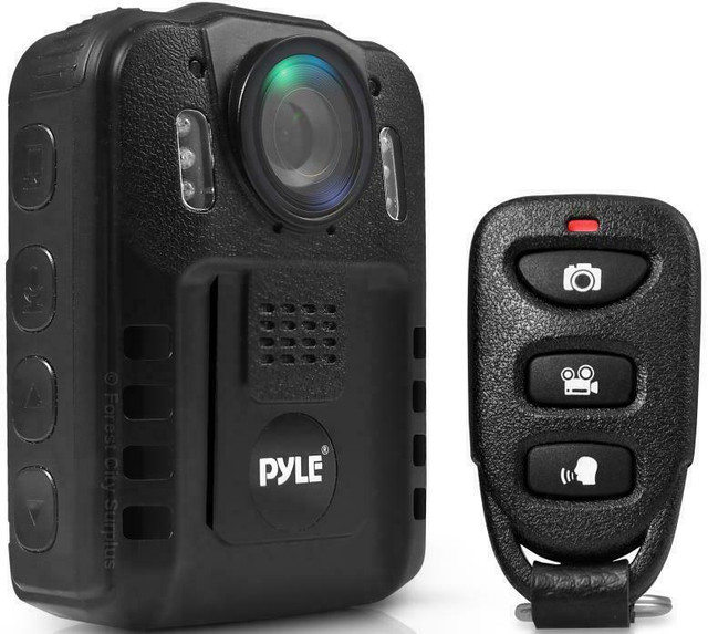 PYLE PPBCM92 -- POLICE AND SECURITY HD BODY CAMERA -- Automatic Video and Audio evidence when you need it!! in Cameras & Camcorders in Ontario - Image 2