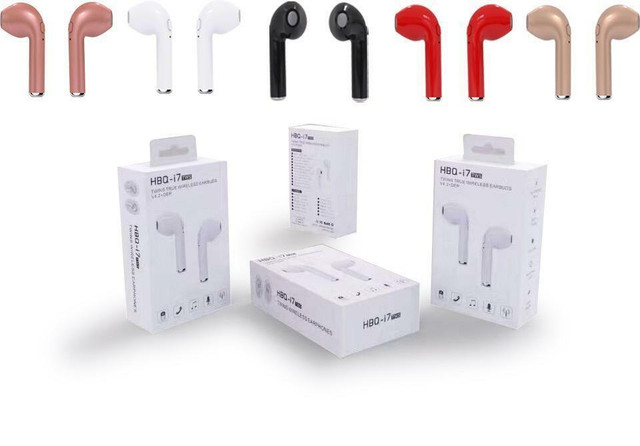 wireless independent Bluetooth Twin Set headset , All colours Available in Cell Phone Accessories in City of Montréal