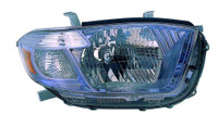 Head Lamp Passenger Side Toyota Highlander Hybrid 2008-2010 High Quality , TO2519117