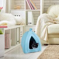 Petmaker Cat House - Indoor Bed With Removable Foam Cushion