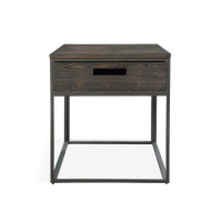 Trent Austin Design Rackers Solid Wood Frame End Tables with Storage