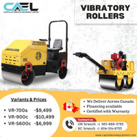 Tandem Vibratory Rollers Drum Compactor - FINANCE AVAILABLE | Certified &amp; Warranty  USA ENGINE