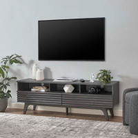 Modway Render 60" TV Stand In Charcoal